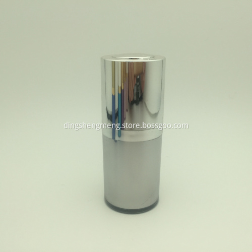 Flacon Pompe Airless Rond Rotatif 15 ml 30 ml 50 ml Couleur oder de Luxe